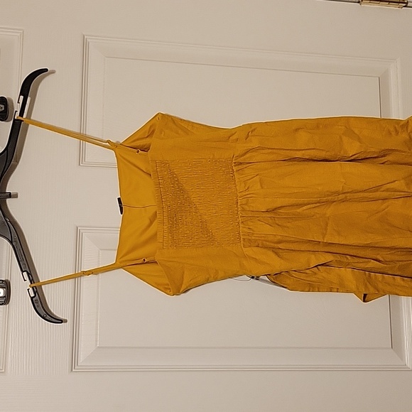 Express Square Neck Ruffle Cami Dress - Picture 3 of 3